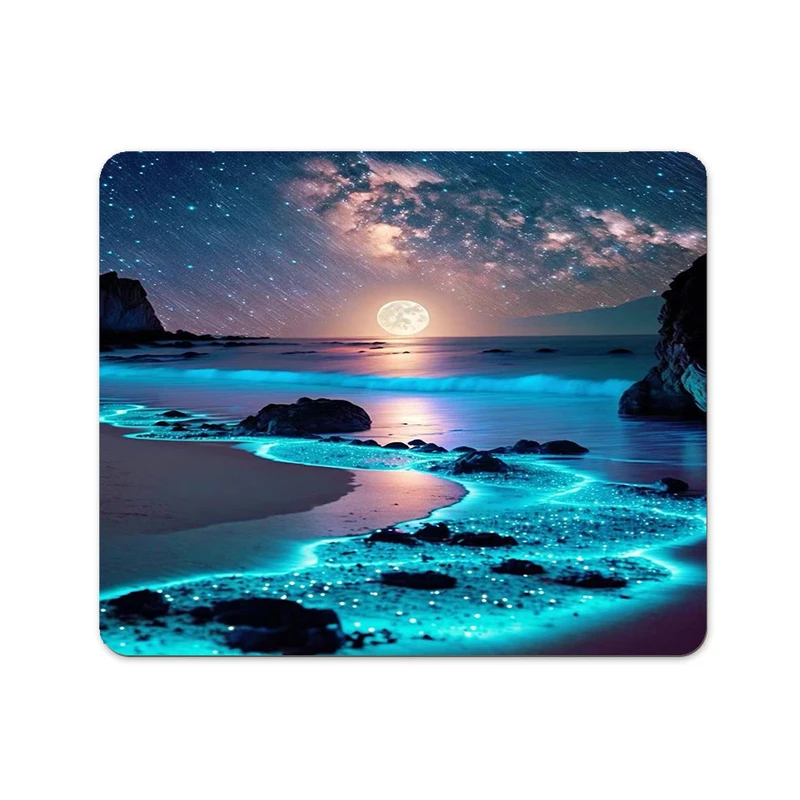 ماوس پد پاد آفرین مدل فانتزی طرح طبیعت کیوت کد p71 سایز 24*19 سانتی متر