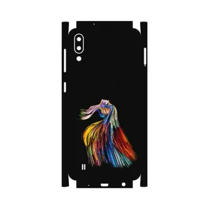 MAHOOT Rainbow Hair Digital Art-FullSkin Cover Sticker for Samsung Galaxy M10