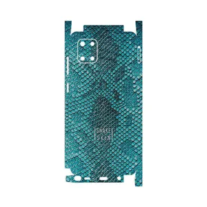 MAHOOT Blue Snake Skin-FullSkin Cover Sticker for Samsung Galaxy Note 10 Lite