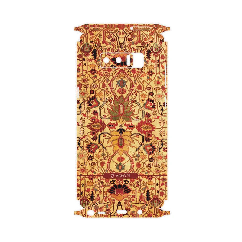 برچسب پوششی ماهوت مدل Persian-Carpet-Yellow-FullSkin مناسب برای گوشی موبایل سامسونگ Galaxy Note8
