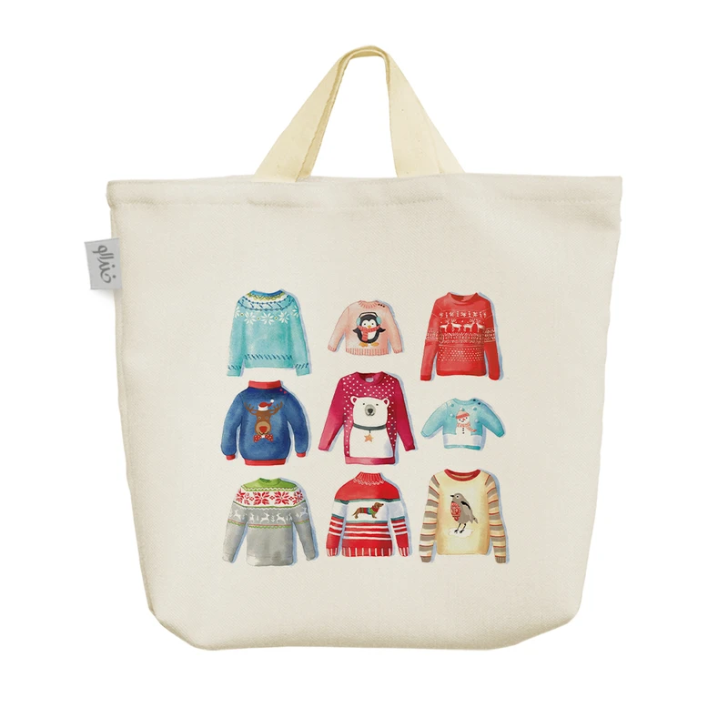 ساک خرید خندالو مدل لباس زمستانی کد H1197