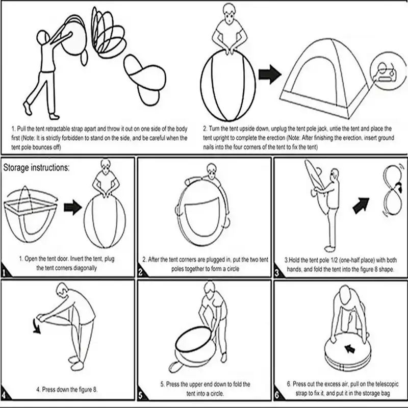چادر اضطراری مدل IFUNTENT-SY-038