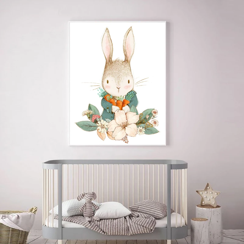 تابلو کودک و نوزاد مدل Elfap_Rabbit102