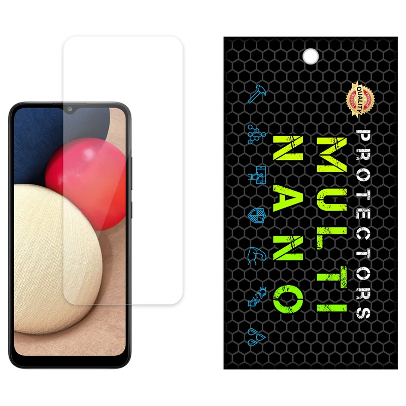 محافظ صفحه نمایش شفاف مولتی نانو مدل X-S1N مناسب برای گوشی موبایل سامسونگ Galaxy A02S