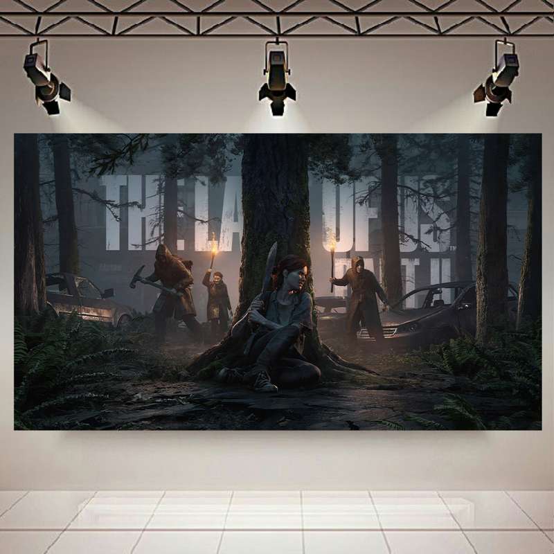 پوستر طرح Game مدل The last of US part2 کد AR9080