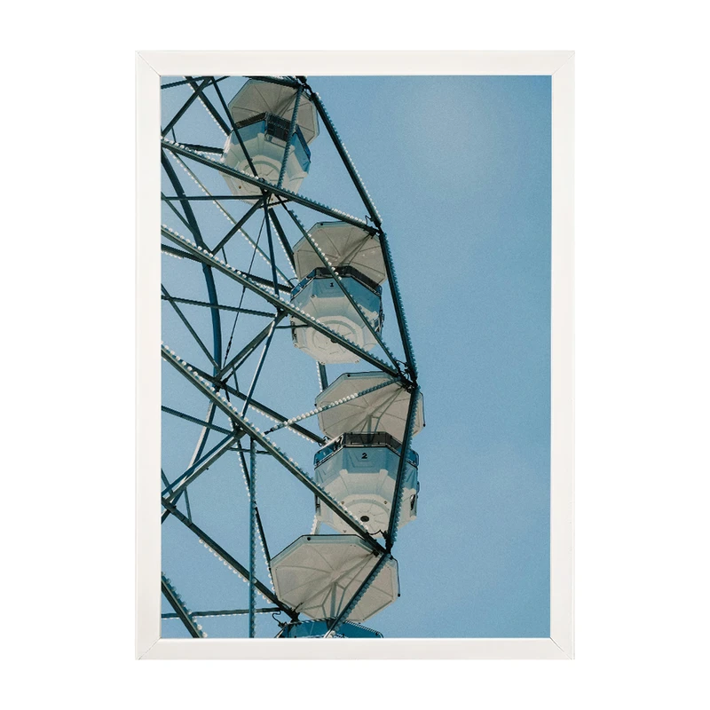 تابلو مدل دیواری طرح چرخ و فلک کد EA-1269