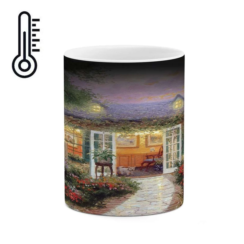 ماگ حرارتی کاکتی مدل نقاشی کد mgh13760