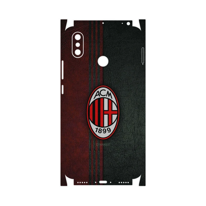 برچسب پوششی ماهوت مدل AC-Milan-FC-FullSkin مناسب برای گوشی موبایل شیائومی Mi Max 3