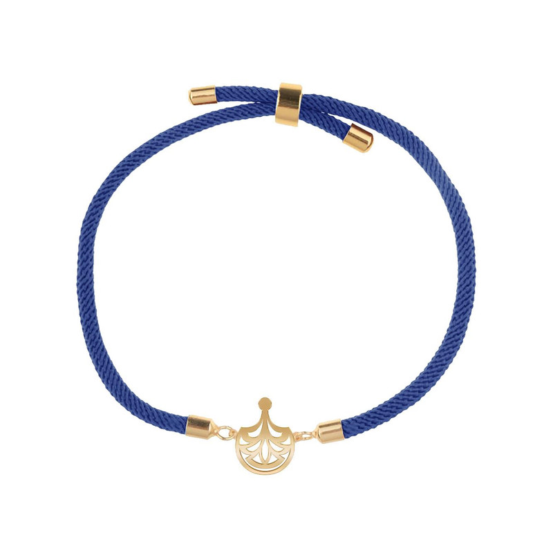 دستبند طلا 18 عیار زنانه مدوپد مدل اسلیمی کد D13-10615