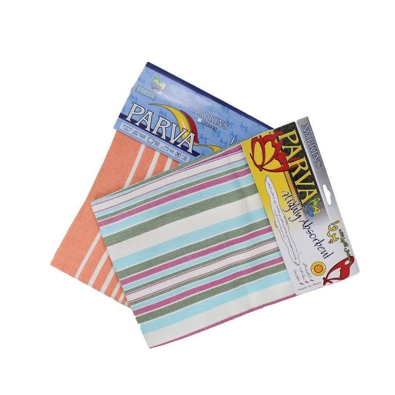 دستمال آشپزخانه پروا مدل ساحل بسته 2 عددی