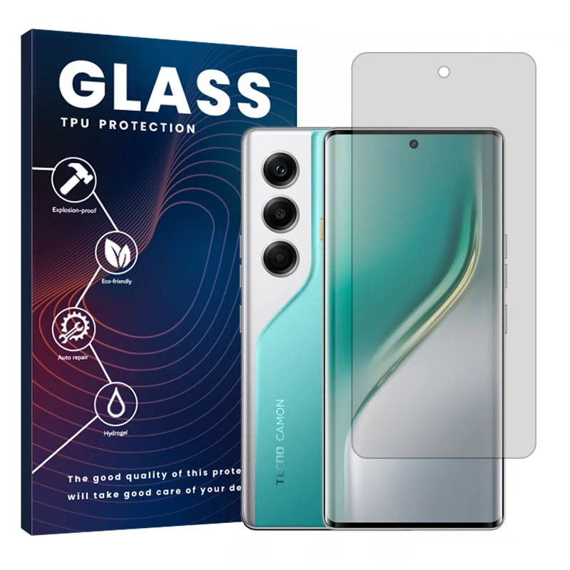 محافظ صفحه نمایش مات گلس مدل هیدروژلی مناسب برای گوشی موبایل تکنو Camon 40 Pro
