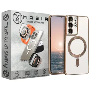 Masir Magsafe Magnetic Electroplating Cover suitable for Samsung Galaxy S21 Ultra