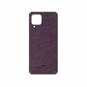 MAHOOT Purple-Leather Cover Sticker for Samsung Galaxy M32