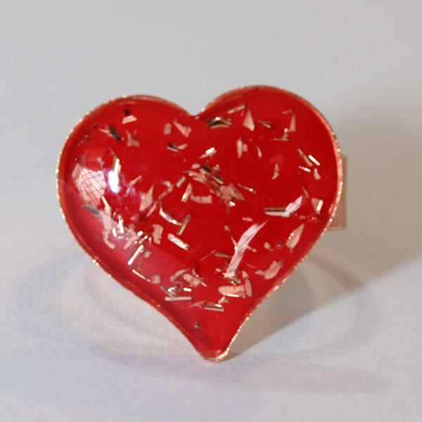 نیم ست زنانه مدل قلب کد JW250