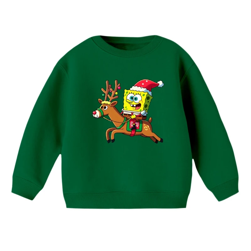 سویشرت بچگانه مدل باب اسفنجی کریسمس کد 1