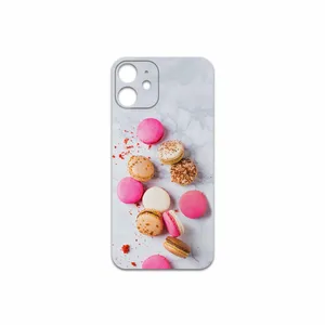 MAHOOT Macaron cookie Cover Sticker for Apple iPhone 12 mini