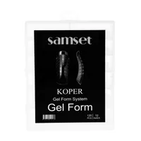 قالب کاشت ناخن کوپر مدل سام ست مربعى بسته 120 عددی