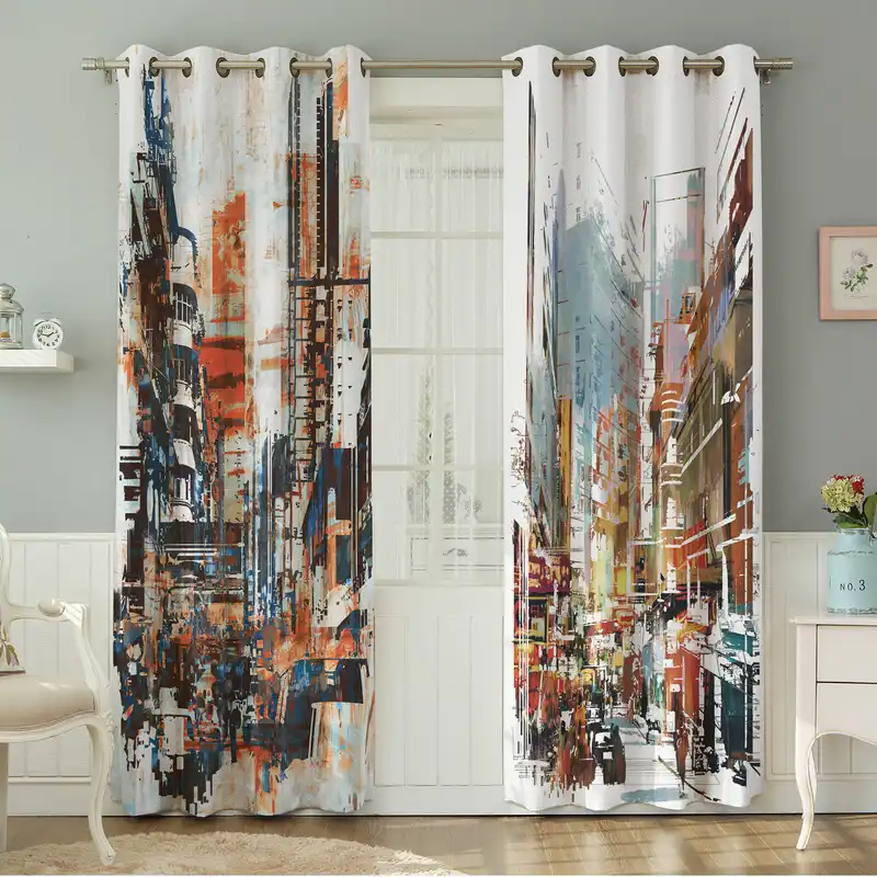 پرده نیروانا طرح مدرن مدل مخمل کد 8015سایز 140×280 سانتی متر