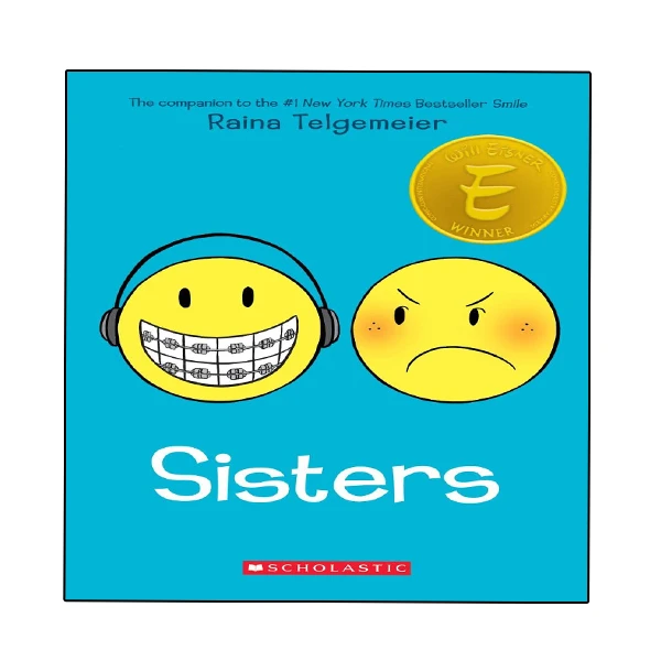 کتاب Sisters: A Graphic Novel اثر Raina Telgemeier انتشارات نبض دانش