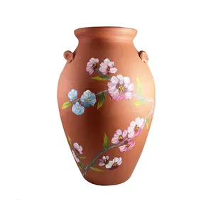  گلدان سفالی مدل گلتن دکوری 