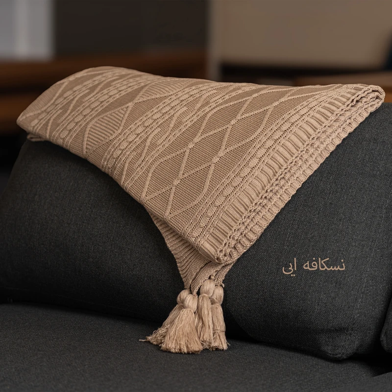 عکس شماره 7 : شال مبل مدل دیانا سایز ۱۷۰*۱۴۰ سانتی متر