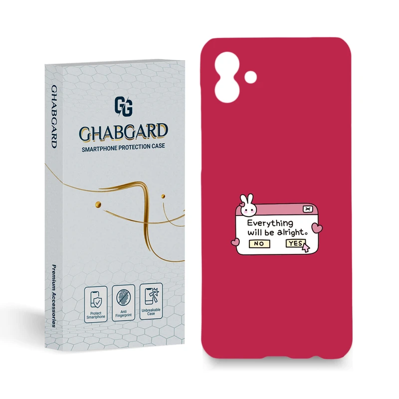 کاور قاب گارد مدل دخترانه مناسب برای گوشی موبایل سامسونگ galaxy a04