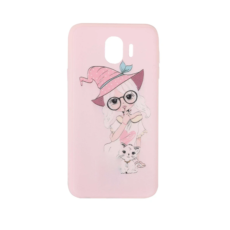 کاور طرح دختر کد 2021 مناسب برای گوشی موبایل سامسونگ Galaxy J4 2018