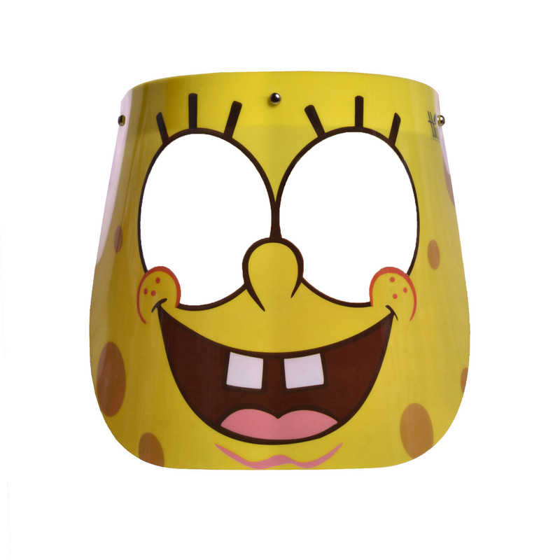 شیلد محافظ صورت کودک دکتر اسکات مدل لاکچری طرح باب اسفنجی