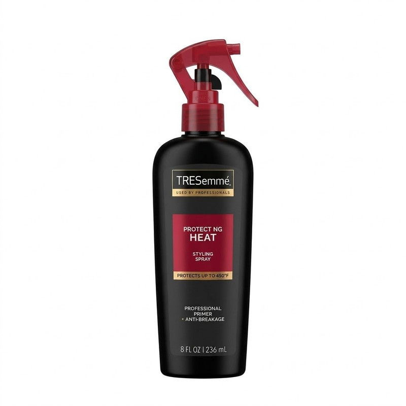 اسپری دو فاز مو ترزمی مدل Protecting Heat Styling Spray حجم 236 میلی‌لیتر، جلوگیری از وز شدن مو، حاوی کراتین هیدرولیزشده مناسب موهای آسیب دیده