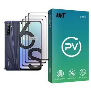 HVT PV Glass MIX003 Screen Protector For Realme 6S Pack Of 3