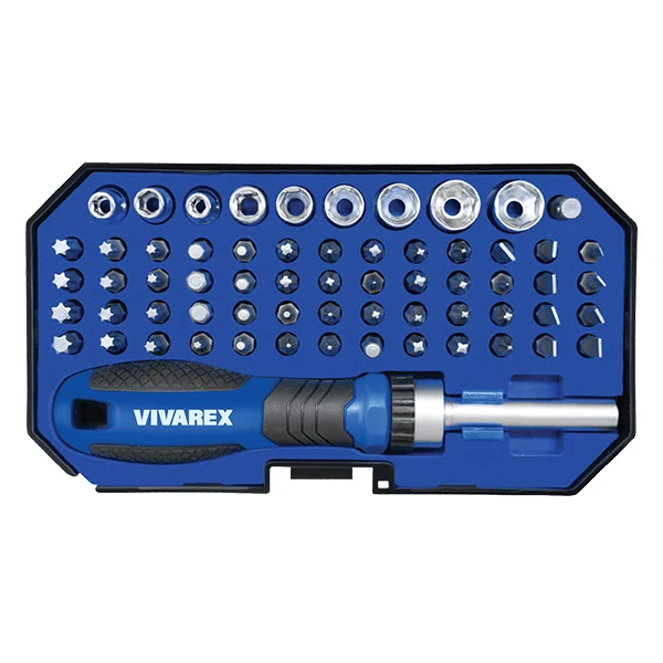پیچ گوشتی ویوارکس مدل VR6365-SD بسته 63 عددی