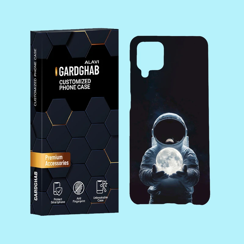 کاور گارد قاب علوی مدل فضانورد مناسب برای گوشی موبایل سامسونگ Galaxy A12