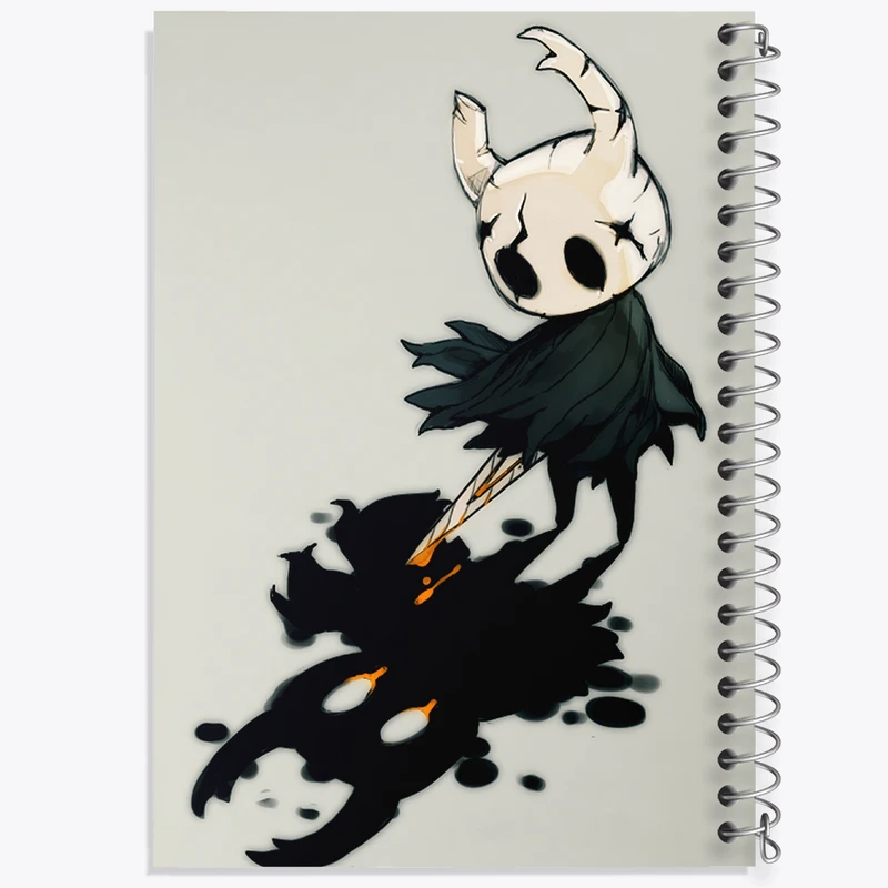 دفتر شطرنجی 50 برگ خندالو مدل بازی هالو نایت (Hollow Knight) کد 32957