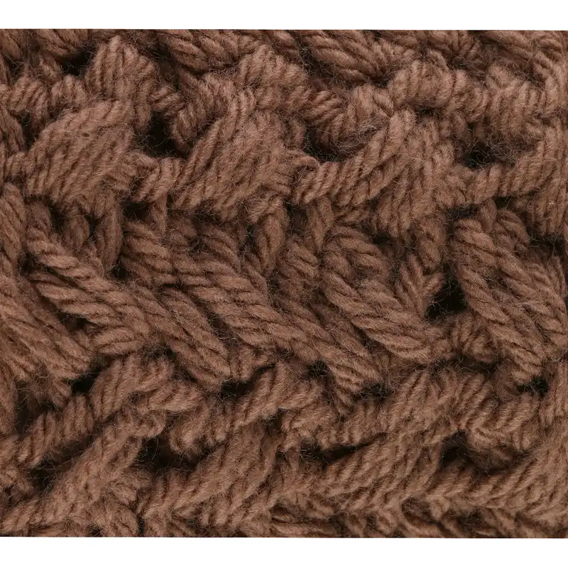 ست کلاه و شال گردن بافتنی طرح فرانسوی مدل قلاب بافی 2024