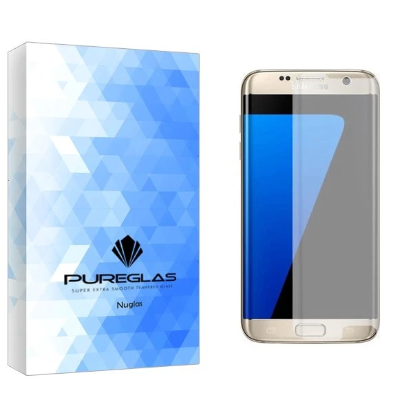 محافظ صفحه نمایش پیور گلس مدل NueGlas UV_NEW مناسب برای گوشی موبایل سامسونگ Galaxy S7 Edge