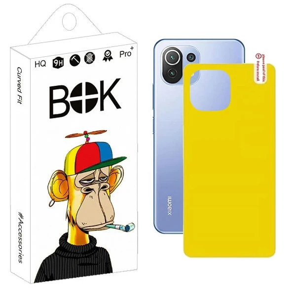 محافظ پشت گوشی بوک مدل Transparent TPU مناسب برای گوشی موبایل شیائومی Mi 11 Lite / 11 Lite 5G NE