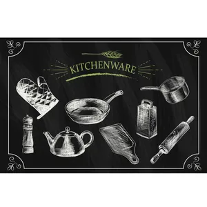 فرش پارچه ای مدل آشپز باشی کد 6015