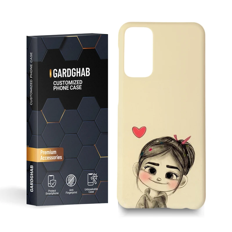 کاور گارد قاب مدل دخترانه مناسب برای گوشی موبایل سامسونگ Galaxy m23 / f23