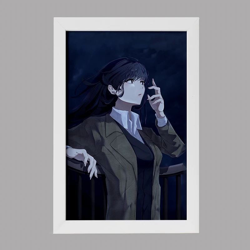 تابلو خندالو مدل شیزوکا انیمه جوانی کمدی رومانتیک من کد 32519