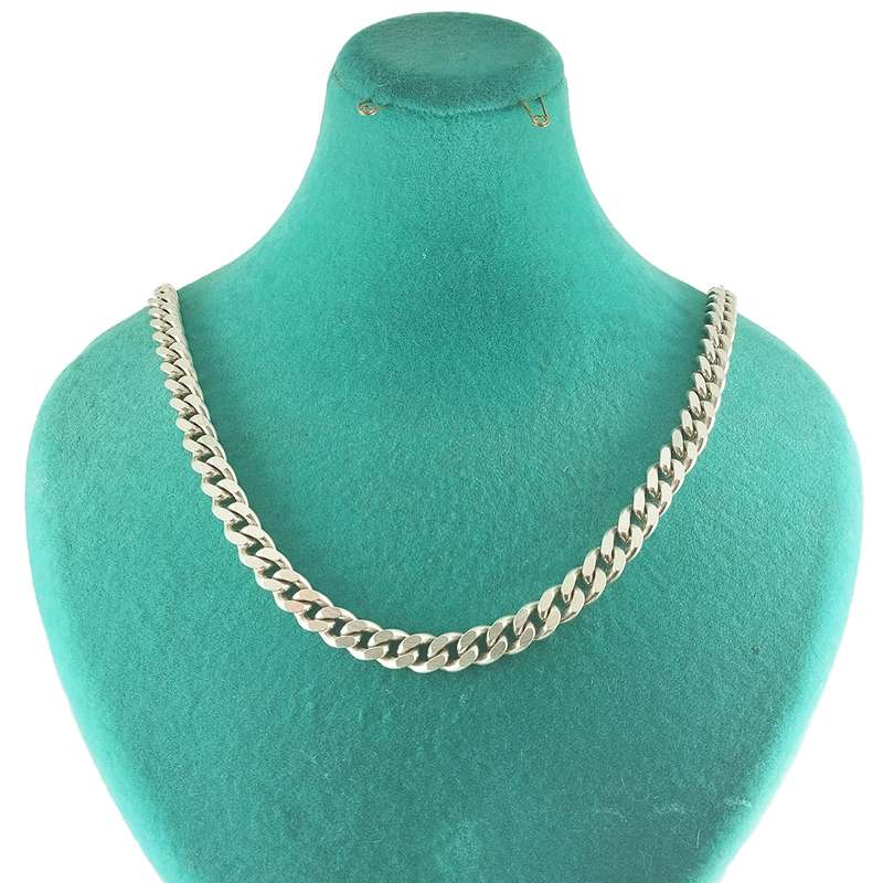 زنجیر نقره مردانه سلین کالا مدل کارتیه کد 17 زنجیر نقره مردانه سلین کالا مدل کارتیه کد 17