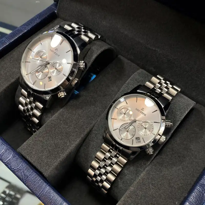 ست ساعت مچی عقربه ای زنانه و مردانه شوپیر مدل GL186A001