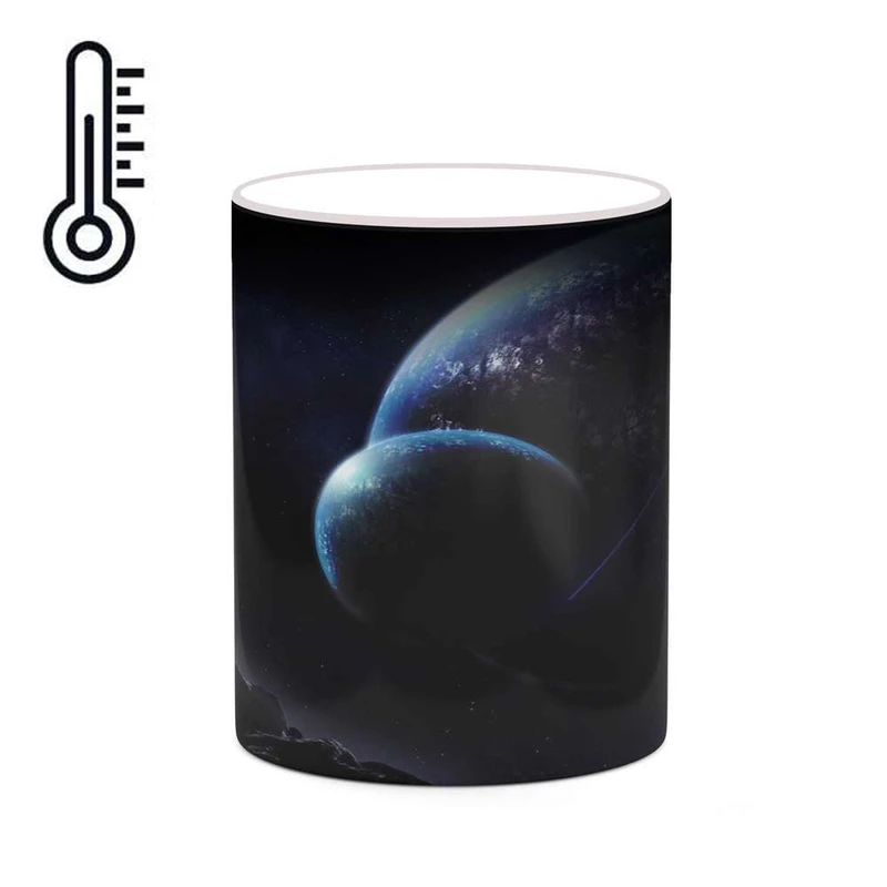 ماگ حرارتی کاکتی مدل فضا و کهکشان کد mgh20240