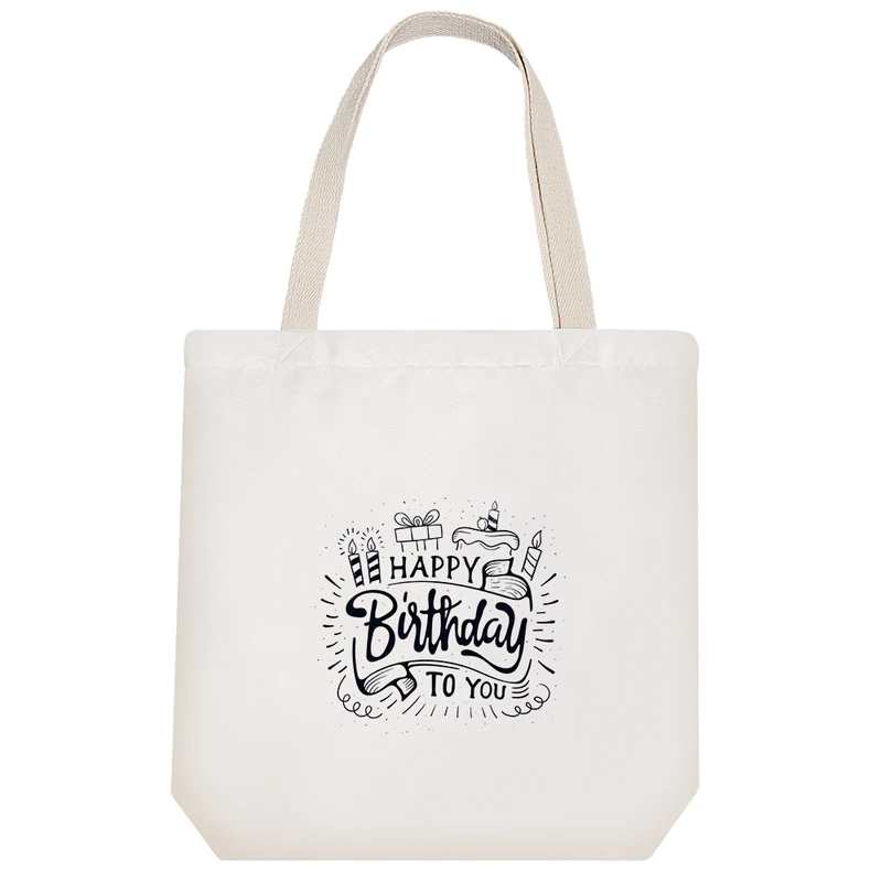 ساک خرید خندالو مدل تولدت مبارک Happy Birth Day کد 2786