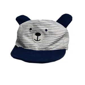 کلاه کپ نوزادی مدل راه راه