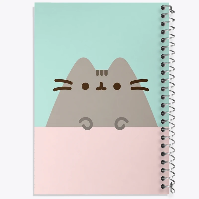 دفتر ژورنال نویسی 50 برگ خندالو مدل نقطه ای طرح پوشین گربه بامزه کد N2047