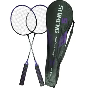 راکت بدمینتون مدل sh-712 به همراه کاور