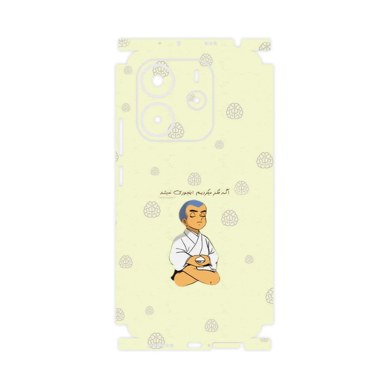 برچسب پوششی ماهوت مدل Ikkyu-san-FullSkin مناسب برای گوشی موبایل شیائومی Redmi Note 14 4G