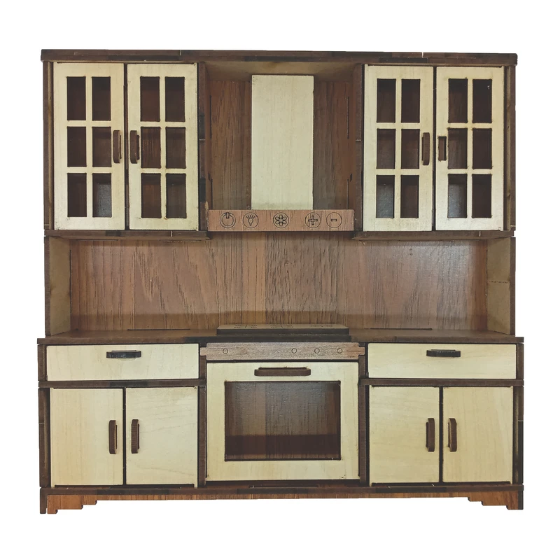 ماکت دکوری طرح کابینت آشپزخانه مدل Kb-1