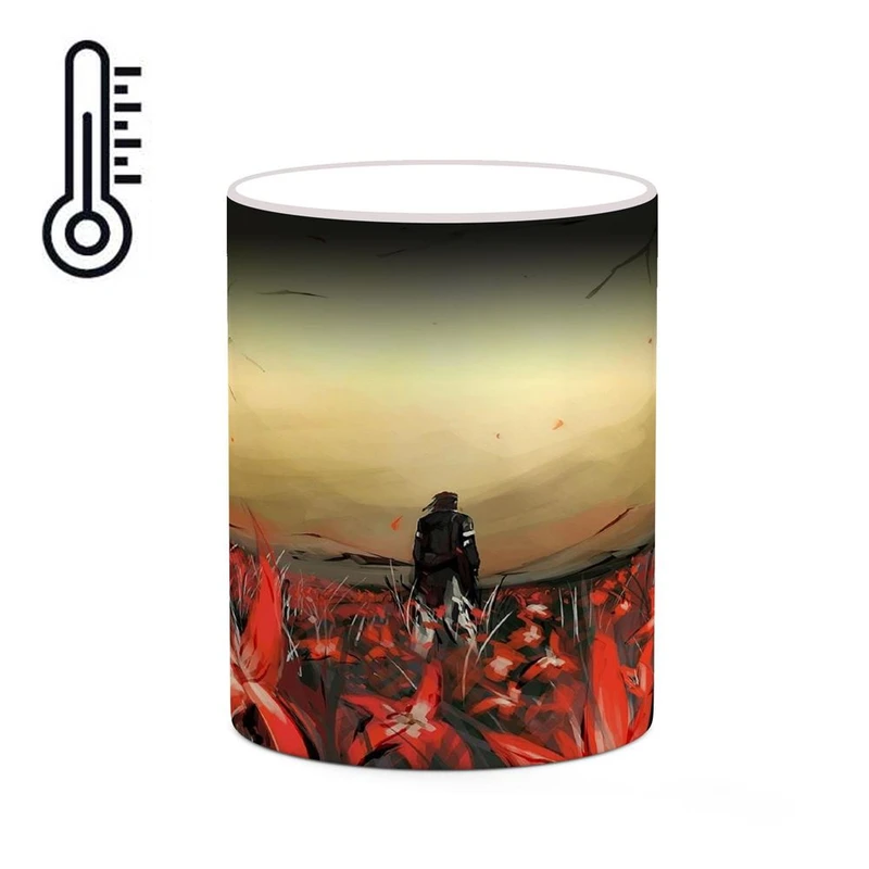 ماگ حرارتی کاکتی مدل بازی Metal Gear Solid 3ː Snake Eater کد mgh29454