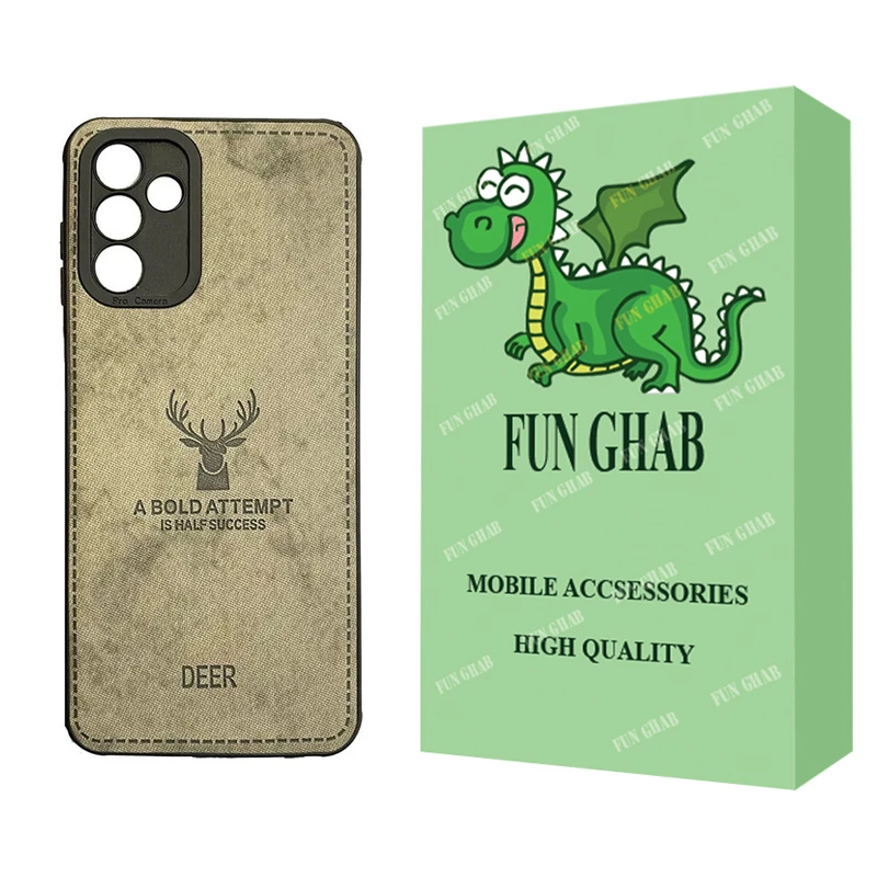 کاور فان قاب مدل گوزنی مناسب برای گوشی موبایل سامسونگ Galaxy A24